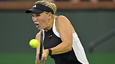 Caroline Wozniacká na turnaji v Indian Wells.
