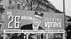 V beznu 1939 byl v protektorátním eskoslovensku zaveden pravostranný provoz