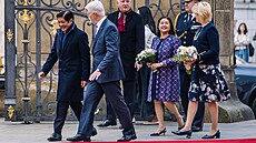 Filipínský prezident Ferdinand R. Marcos mladí se v rámci své návtvy Prahy...