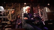 Bývalý americký prezident Bill Clinton op�t nav�tívil jazzový klub Reduta. V...