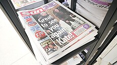 Britský bulvární deník Sun zve�ejnil fotku princezny Kate s nápisem �Je dobré...
