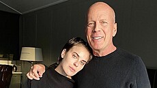 Bruce Willis a jeho dcera Tallulah (2021)