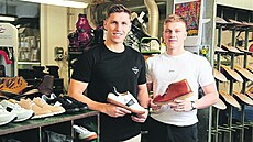 Mladí podnikatelé Vít (vlevo) a Václav Sta�kovi