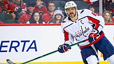 Alex Ovekin v dresu Washington Capitals