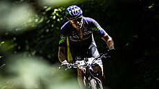 Petr Vako� na horském kole