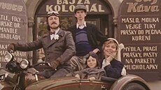 Old�ich Navrátil, Ji�í Strach, Adam Novák a Dagmar Havlová (tenkrát Ve�krnová)...