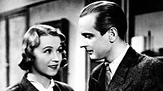 Nata�a Gollová a Svatopluk Bene� ve filmu Studujeme za �kolou (1939)