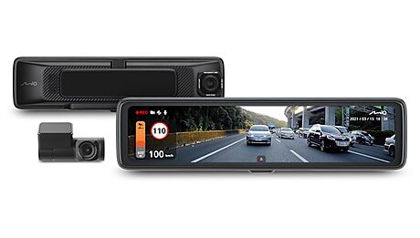 Mio uvádí prémiovou zrcátkovou e-mirror autokameru MiVue R850T s 2.5K