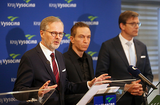 Premiér Petr Fiala z ODS