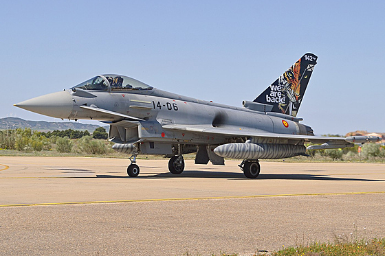 Eurofighter Typhoon �pan�lského letectva (Ejército del Aire)