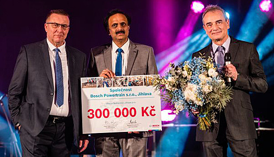 Bosch podpoil Nemocnici Jihlava finanním darem ve výi 300 tisíc K