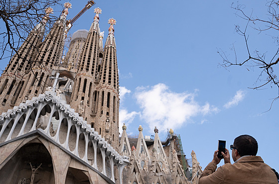 Sagrada Familia je dnes povaována za jeden z div moderního svta. (14. bezna...