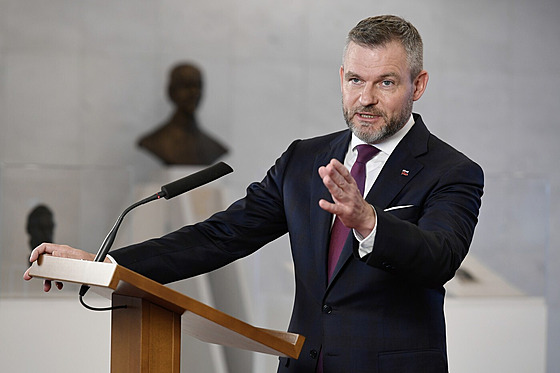 Pedseda slovenského parlamentu Peter Pellegrini (27. bezna 2024)