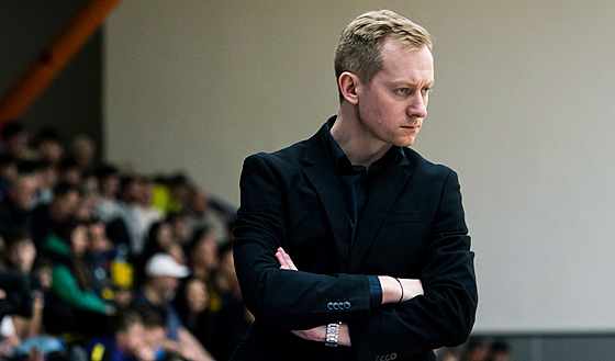 Ústecký trenér Jan �otnar.