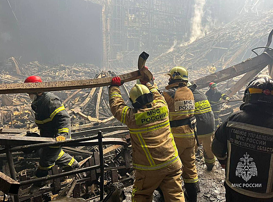 P�i teroristickém útoku na koncertní centrum na západním okraji Moskvy se...