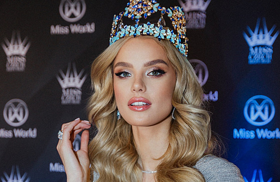 Miss World 2024 Krystyna Pyszková (Praha, 25. bezna 2024)