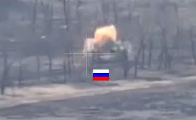 VIDEO: Tankový duel v Donbasu. Ukrajinský stroj zničil dva ruské