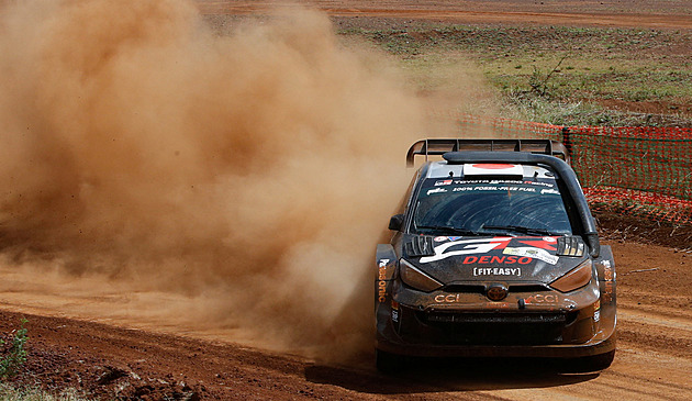 Rovanperä ovládl v první etapě keňské Safari rallye všechny měřené testy