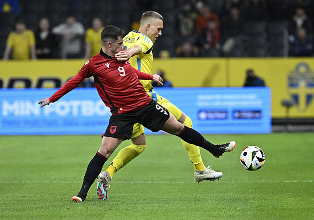 Severní Makedonie nestačila v přípravě na Černou Horu, Švédsko zdolalo Albánii