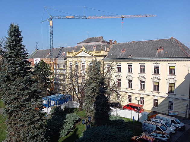 Opravu historické budovy kurie na Biskupském námstí v Olomouci