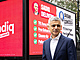 Londýnský starosta Sadiq Khan bhem kampan (25. bezna 2024)