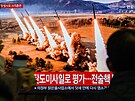 Severokorejská zpráva o cviení pila den poté, co Jiní Korea a Japonsko...