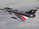 Eurofighter Typhoon ve vzpomínkové antikamuflái k edesátiletému výroí...
