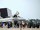 Eurofighter Typhoon italského letectva (Aeronautica Militare) na leteckém dnu v...