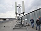 Antny 5G st spolenosti O2 na stee Velkho svta techniky v Doln oblasti...