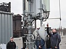 Antny 5G st spolenosti O2 na stee Velkho svta techniky v Doln oblasti...