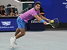 panlský tenista Carlos Alcaraz ve tvrtfinále turnaje v Miami