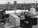 Peru raket Thor na základn RAF v Melton Mowbray