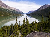 Chilkoot trail a Benettovo jezero