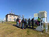 Meteorologická stanice ve Svratouchu pilákala na den otevených dveí davy...
