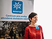 Jaroslava Chaloupková, editelka organizace ACORUS, která poskytuje pomoc...