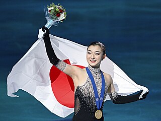 Japonka Kaori Sakamotová vyhrála sout en na krasobruslaském MS v Montrealu.