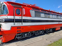 �elezni�ní depozitá� Národního technického muzea v Chomutov� a retro...