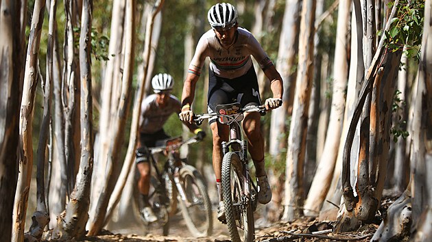 Matthew Beers ve �tvrté etap� Cape Epic.