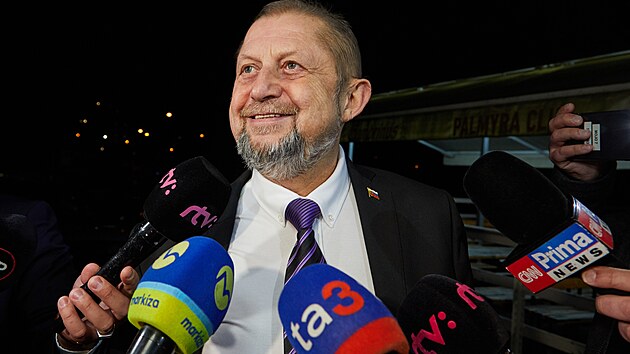 Bývalý p�edseda Nejvy��ího soudu �i ministr spravedlnosti �tefan Harabin p�i...