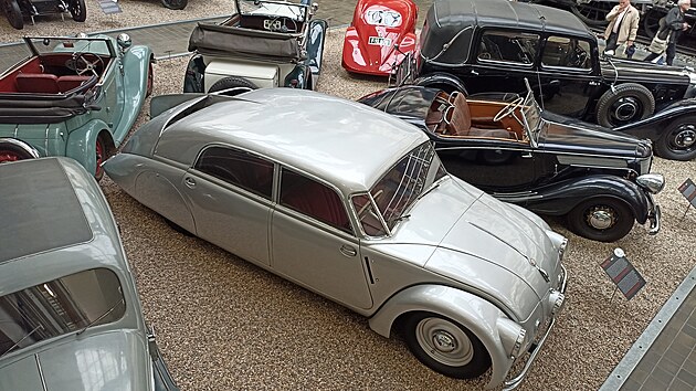 Tatra 77a ze sbrky praskho Nrodnho technickho muzea (NTM)
