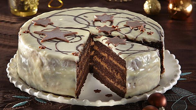 Vánoní dort s paískou lehakou 