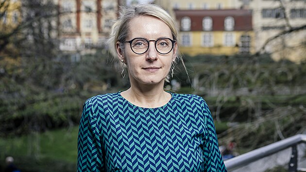 Vedouc Zastoupen Evropsk komise v R Monika Ladmanov (22. bezna 2024)