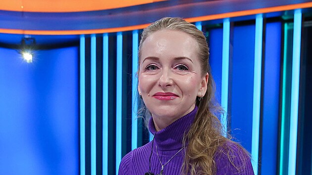 Poslankyn� za SPD Karla Ma��kov� diskusn�m po�adu Partie Terezie Tom�nkov�.