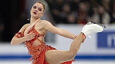 Belgická krasobrusla�ka Loena Hendrickxová.