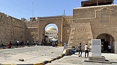 Hradby ervené pevnosti v libyjském Tripolisu vypadají relativn nov, pochází...