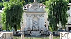 Barokní kany králí historické centrum msta.