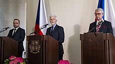 Prezident Petr Pavel na Hrad zprostedkoval jednání mezi vládou a opoziním...