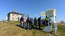 Meteorologická stanice ve Svratouchu pilákala na den otevených dveí davy...