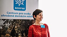 Jaroslava Chaloupková, editelka organizace ACORUS, která poskytuje pomoc...
