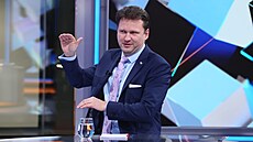 Poslanec za hnutí ANO a bývalý pedseda Snmovny Radek Vondráek v diskusním...